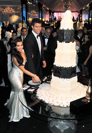 Svatební dorty celebrit